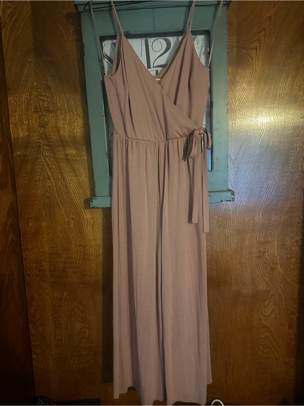 Sienna Sky Blush Pink Jumpsuit crop